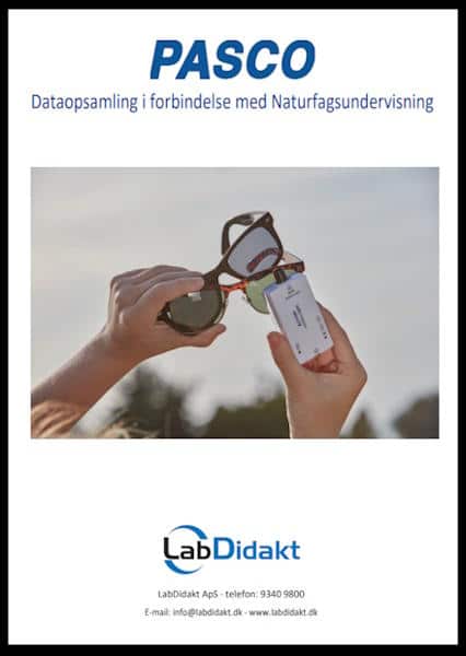 Inspirationshæfte med Pasco eksperimenter